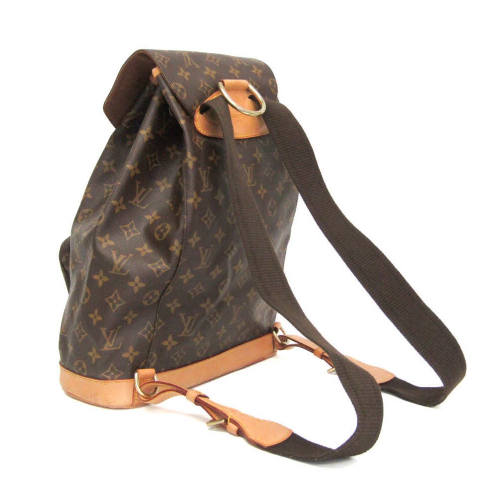 LOUIS VUITTON Authentic Brown Monogram Backpack - Picture 2 of 15